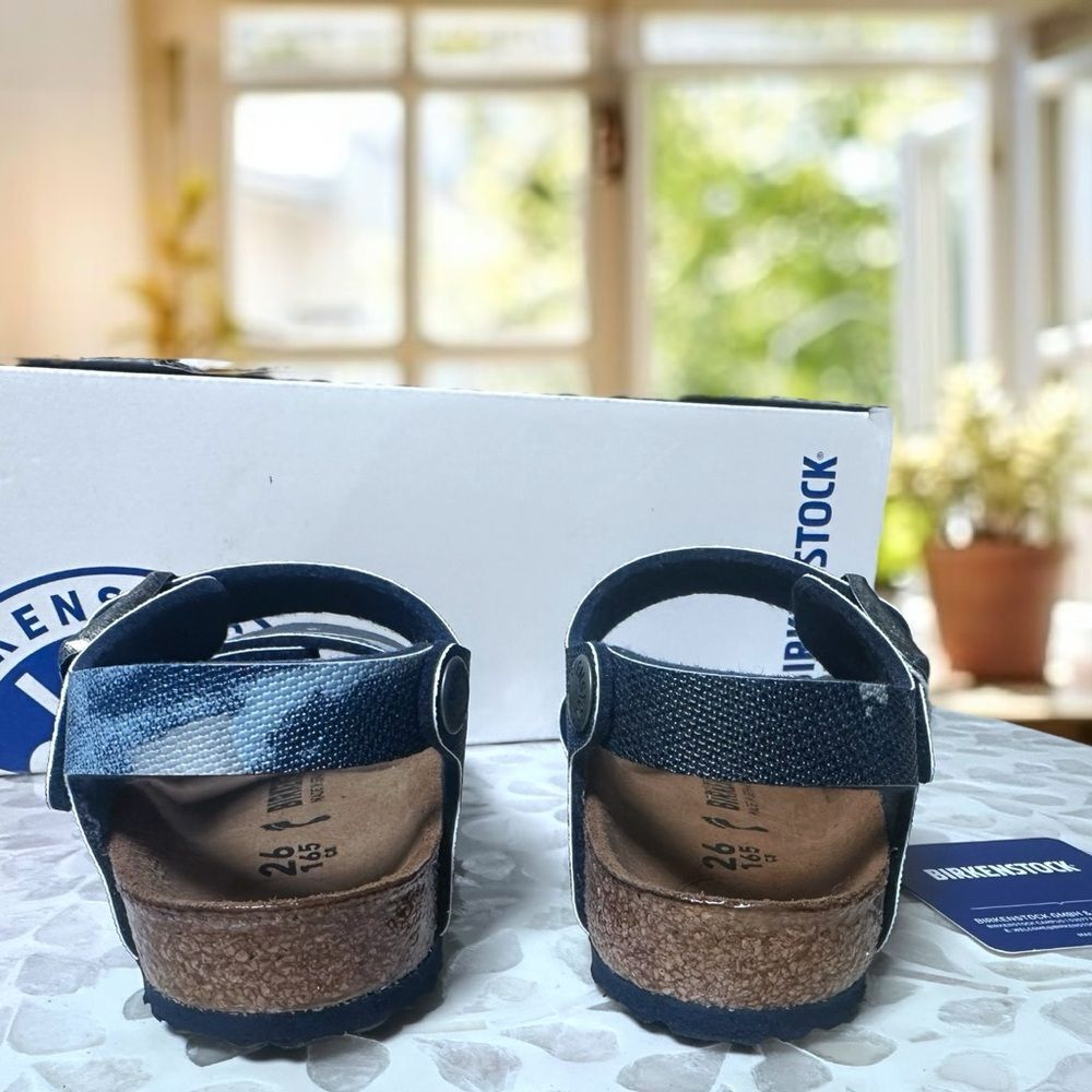New in box Birkenstock Kids Toddler New York Sandals Size EU 26 US Kids Toddler - Picture 9 of 14